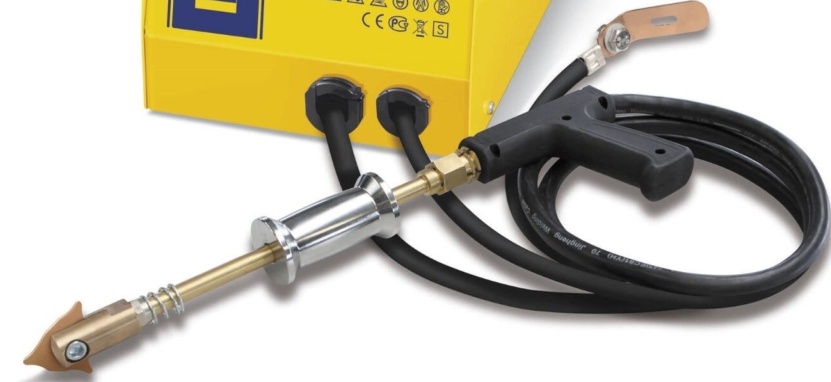 GYS Spot 26.02 Vehicle Panel Spot Puller Dent Spotter Repair + Additive Kit
