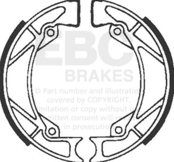EBC S/Steel Float Cont XC FR Brake Disc FLHS for Triumph Thruxton 1200RS 2021-23