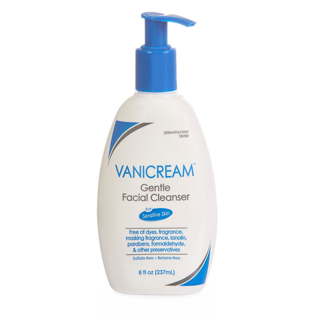 Vanicream Gentle Facial Cleanser Pump Dispenser For Sensitive Skin 237ml 2 Pack