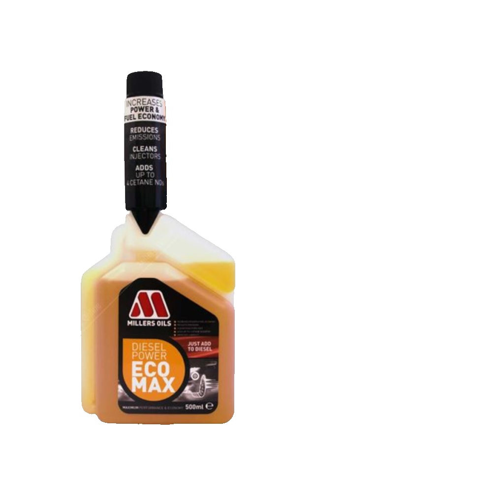 Millers Oils Diesel Power ECOMAX Fuel Additive Treatment Multishot - 500ml