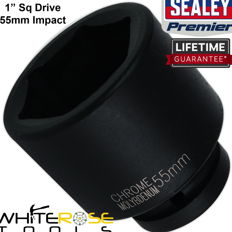 Sealey IS155 Premier Impact Socket 1""Sq Drive 55mm