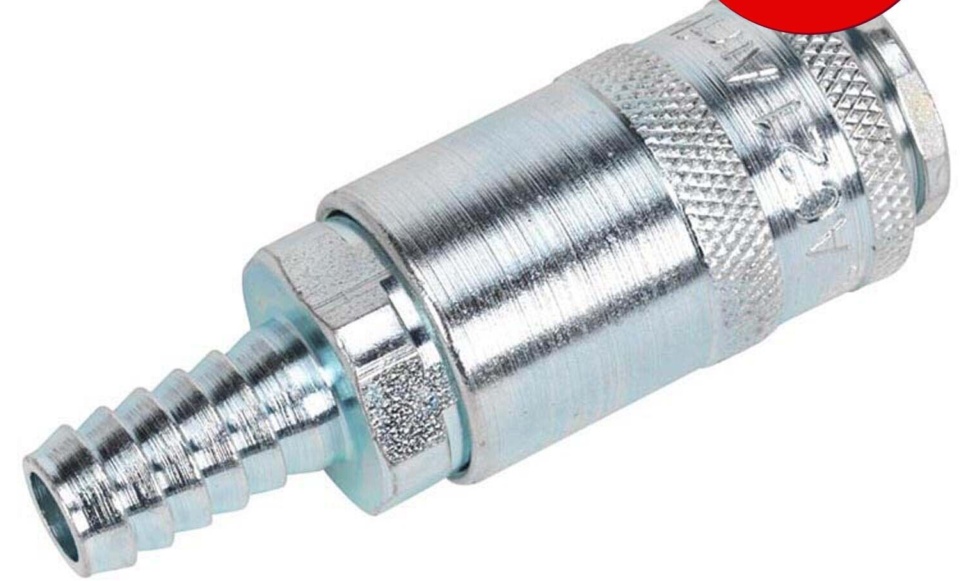 Sealey AC67 PCL Coupling Body Tailpiece for 3/8"" Hose