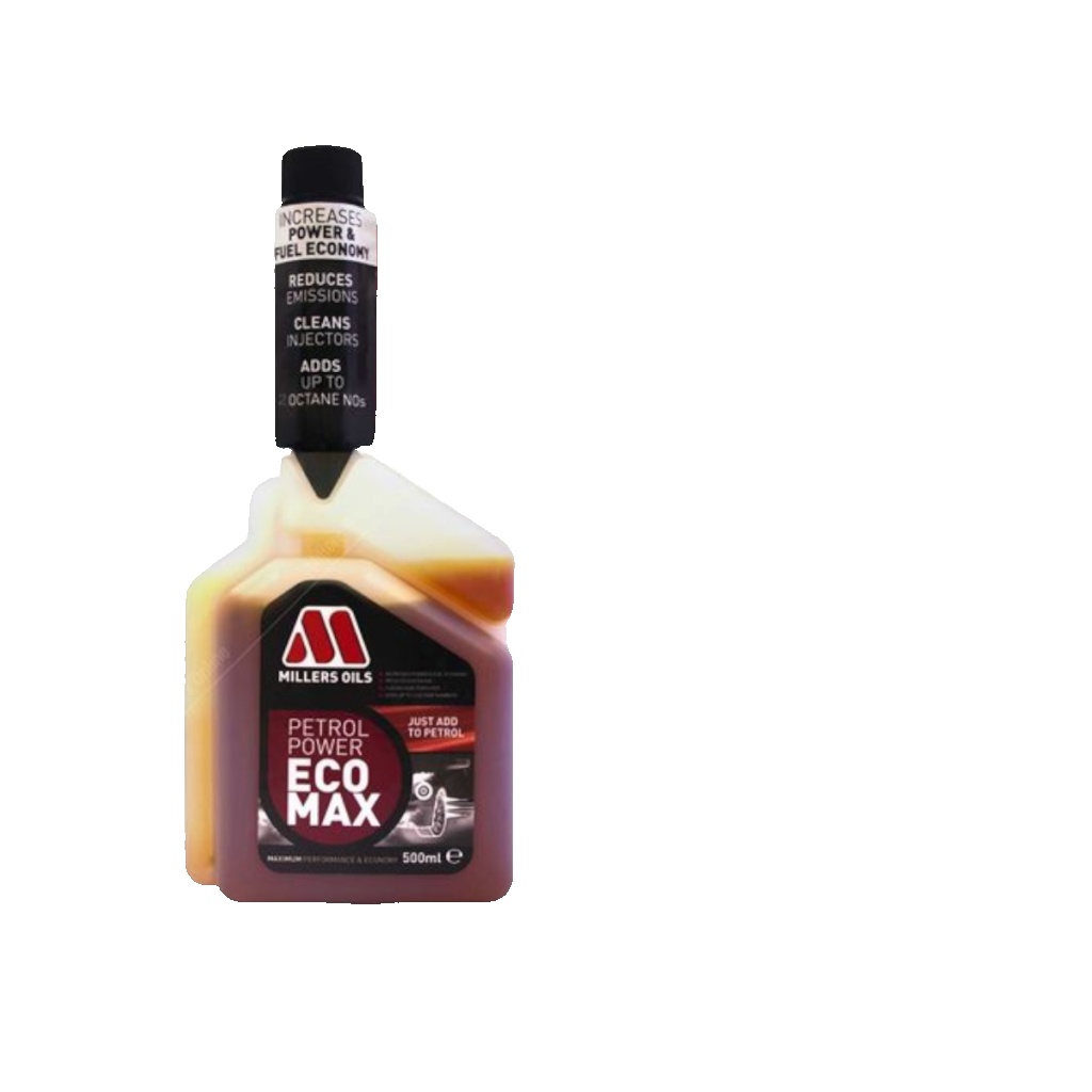Millers Oils Petrol Power ECOMAX Fuel Treatment Additive - 500ml