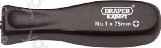 Draper 19535 PZ Type Mechanics Screwdriver No1 x 75mm