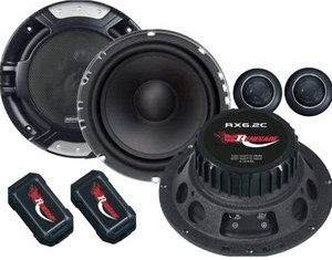 Renegade RX-6.2C 2-Wege Kompo Auto Lautsprecher Set Boxen PKW 16,5cm 200 Watt