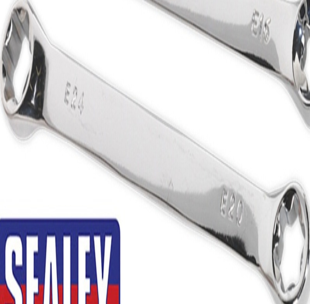 Sealey S01107 Siegen TRX-Star* Double End Spanner Set 6pc