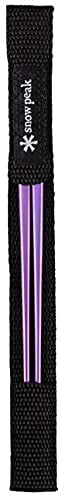 Snow Peak Titanium tips Purple SCT-115-PL