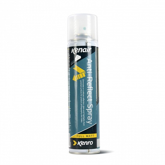 Kenro Kenair Anti-Reflect Full Matt Spray 400Ml Silver Kenr07 - Image 3