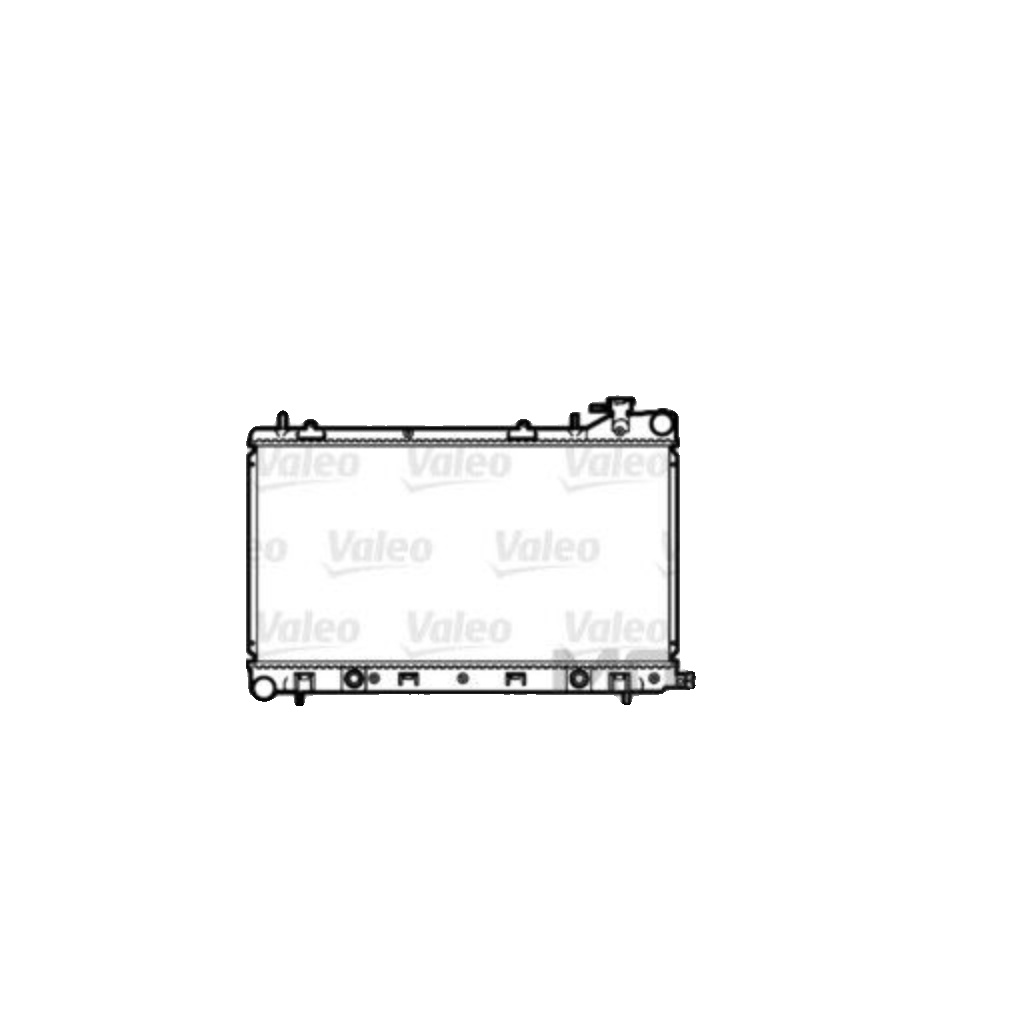 VALEO-OE 735209-OE Radiator, engine cooling for SUBARU