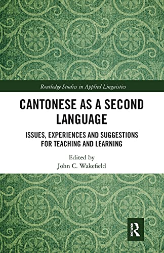 Cantonese as a Second Language - 9781032093161
