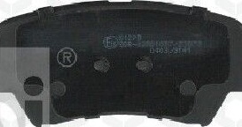 FEBI BILSTEIN 116261 Brake Pad Set, disc brake for HYUNDAI,KIA