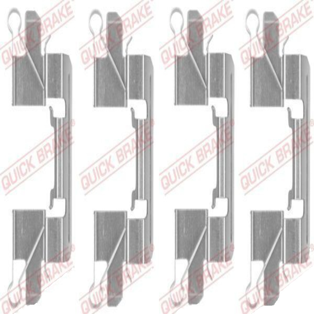 Front QUICK BRAKE 109-1769 Accessory Kit, disc brake pad for MITSUBISHI,NISSAN