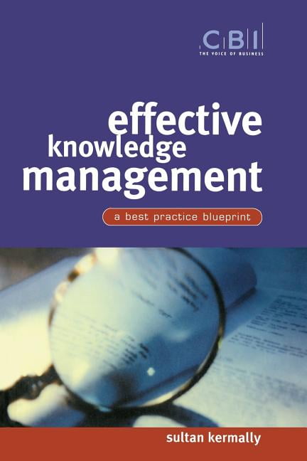 Effective Knowledge Management by Sultan Kermally - 9780470844496