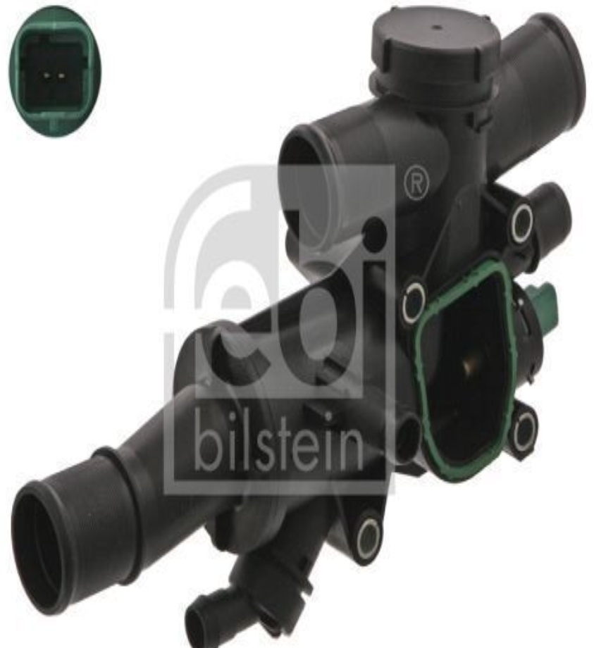 2x ✅Fits FEBI 36180 THERMOSTAT+HOUSING FORD/FIAT/PSA 2,0D 04-  ⭐UK Seller⭐