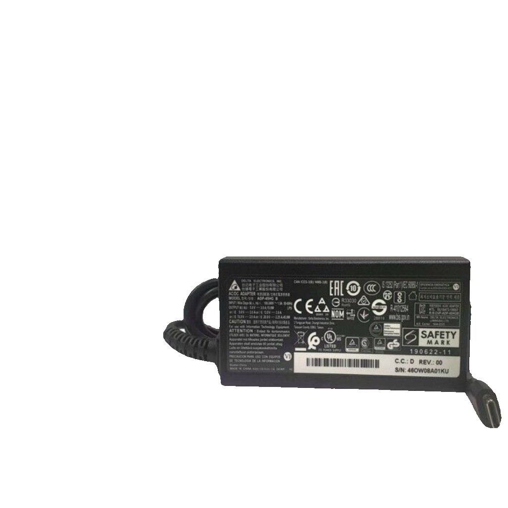 Replacement For HP Chromebook 14-DB0500SA 45W USB-C Type-C Adapter