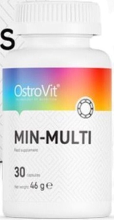 OSTROVIT VITA&MINERALS SPORT multi vitamin mineral complex 60 caps