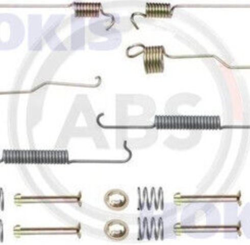 Original A.B.S. Accessory Set Brake Shoes 0804Q For Fiat