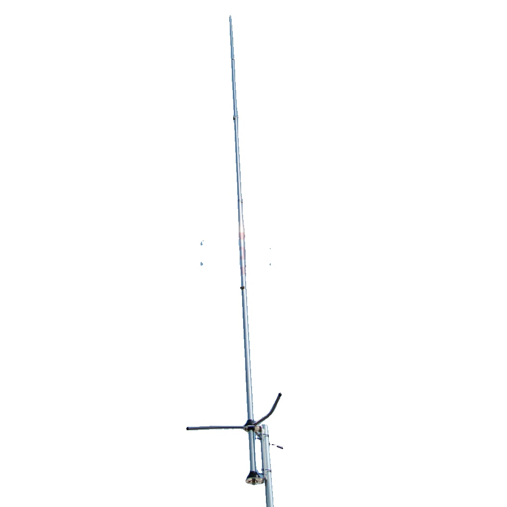 Thunderpole 1/2 Hi Gain Wave | CB Radio Aerial Silver Rod Type Home Base Antenna