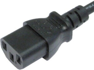 Kettle Lead 1M Metre UK Mains Power Plug to IEC C13 Cable Cord for PC Monitor