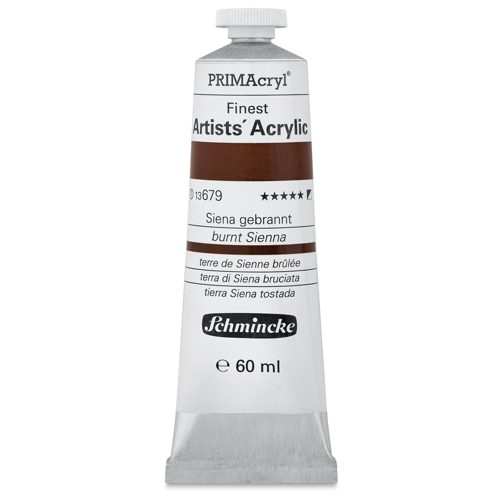 Schmincke : Primacryl Acrylic Paint : 60ml : Burnt Sienna