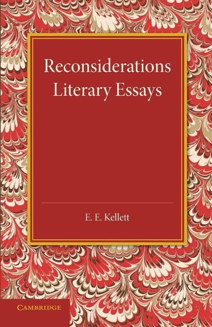 Reconsiderations by E. E. Kellett - 9781107426795