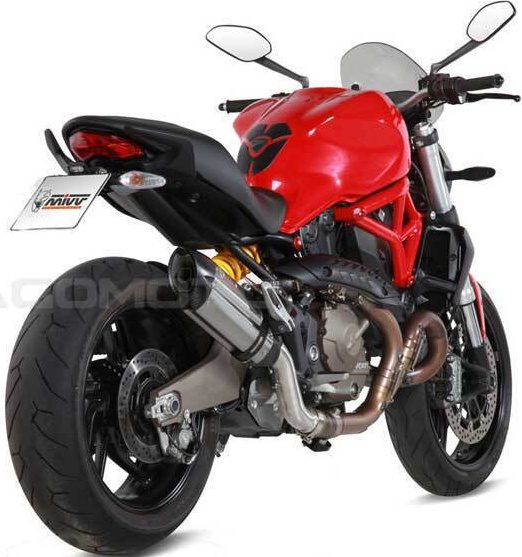 Auspuff DUCATI MONSTER 821 2014 2015 MIVV Suono