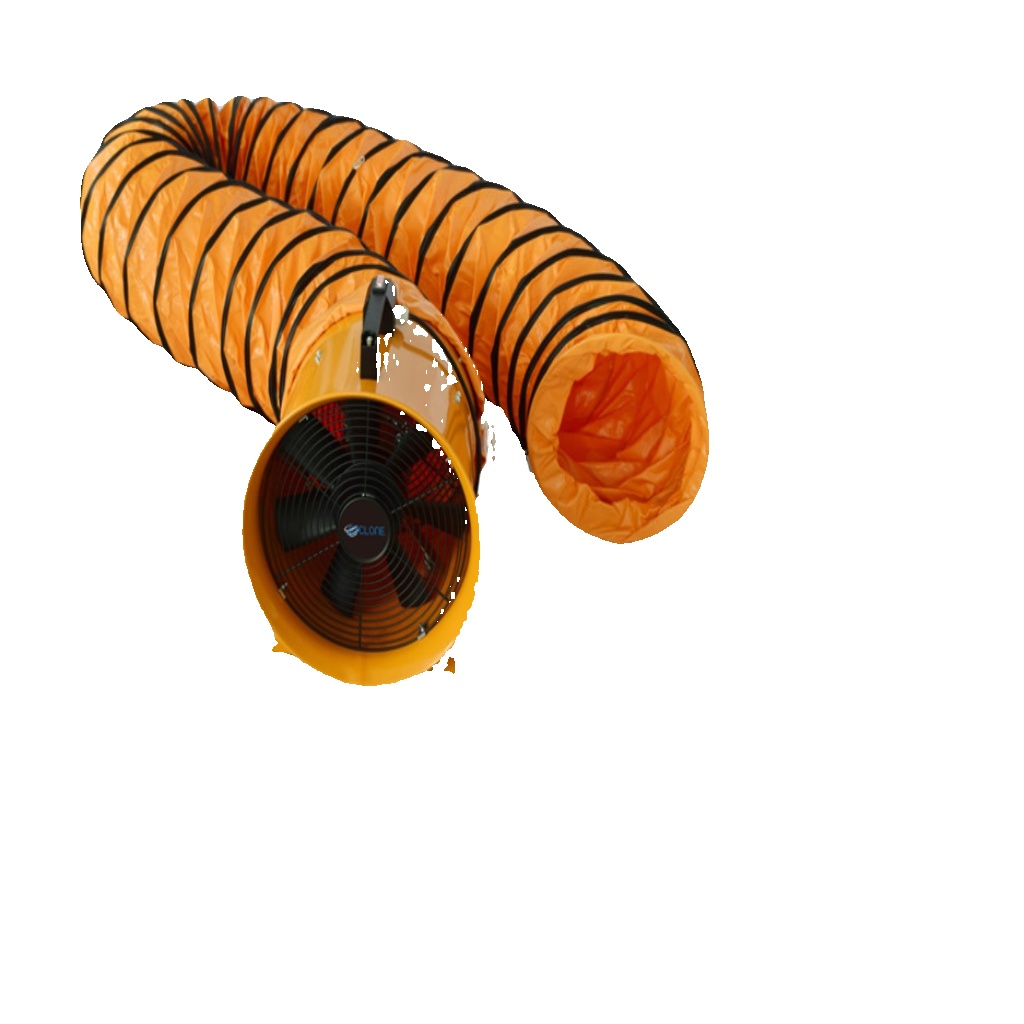250mm 10inches Cyclone Dust Fume Extractor Ventilation with 5m PVC Ducting
