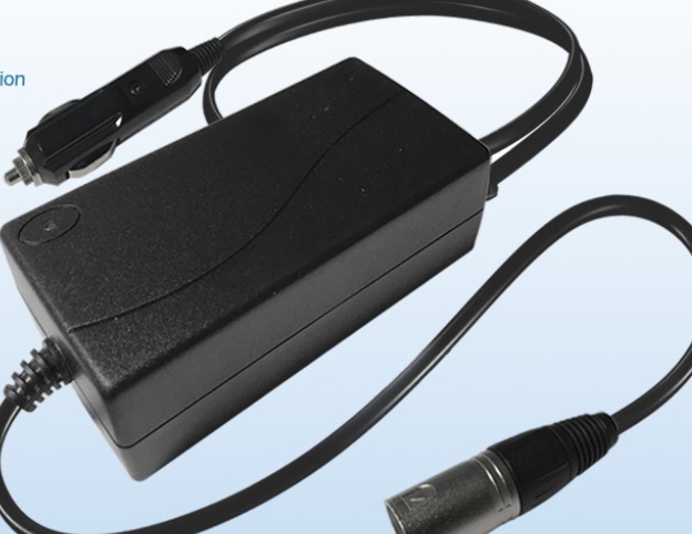 12V DC Car Charger for 36V HRS 4-pin Yamaha Drive System (Haibike Sduro Model)