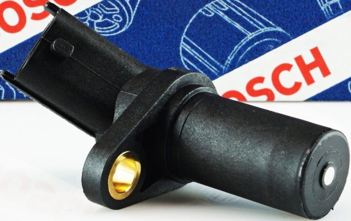 RPM / Crankshaft Sensor fits VAUXHALL ASTRA H 1.4 04 to 10 Z14XEP Bosch 09118368