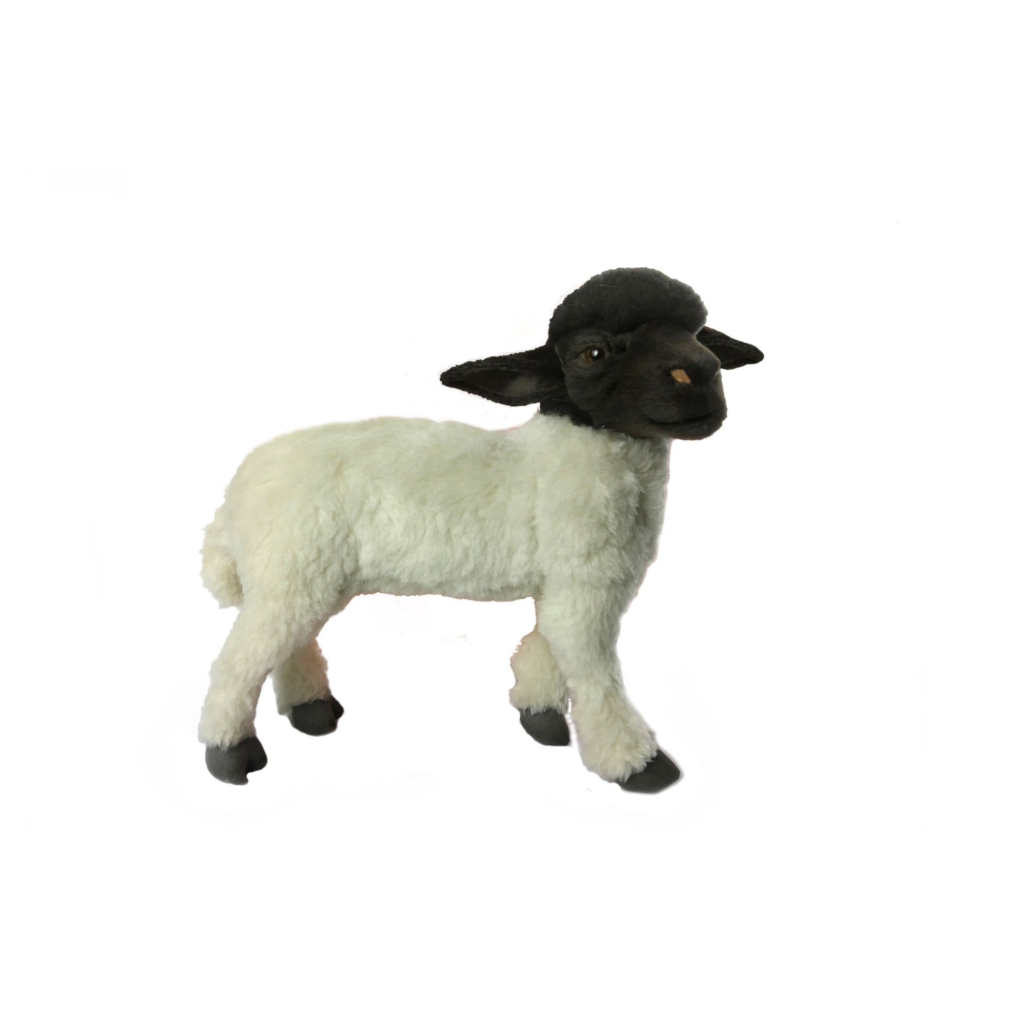 Hansa Standing Suffolk Sheep 7822 Soft Toy Sold Lamb by Lincrafts UK Est. 1993