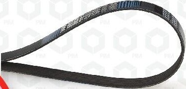 Multi-ribbed V-belt kit K036PK1470 GATES for FIAT PEUGEOT CITROËN