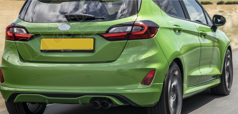 For Ford Fiesta MK7 Right Rear Bumper Reflector Tail Fog Light Lamp Lens 2017-22