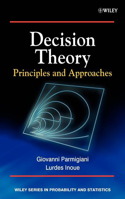 Decision Theory: Principles and Approaches by Giovanni Parmigiani Hardback NEW - Image 2