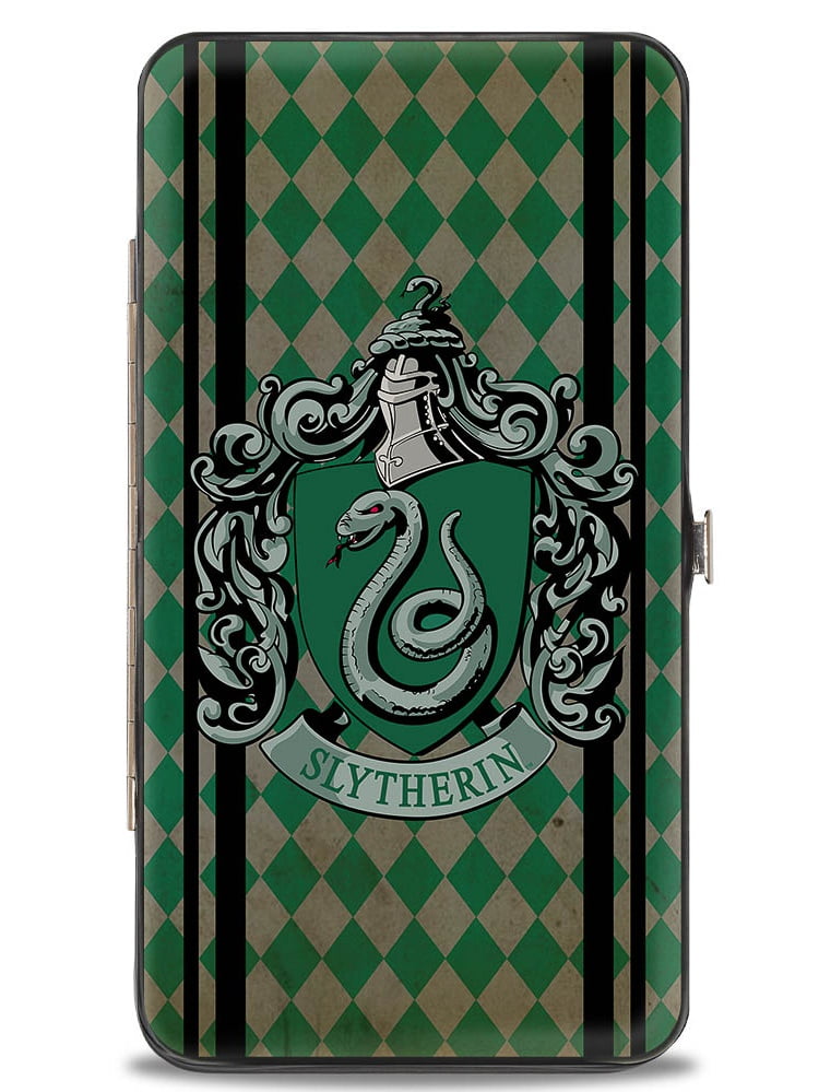 Buckle-Down Harry Potter Slytherin Hinged Wallet