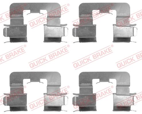 ✅Fits QUICK BRAKE 109-1741 ACCESSORY KIT, DISC BRAKE PADS ⭐UK Seller⭐ - Image 9