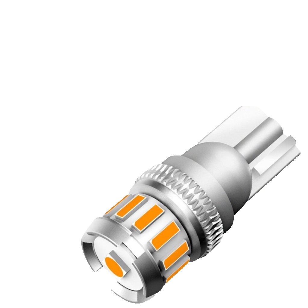 501 Led Amber T10 W5W Capless Wedge Side Indicator Repeater Light Lampss Upgrade