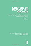 History of Manchester College