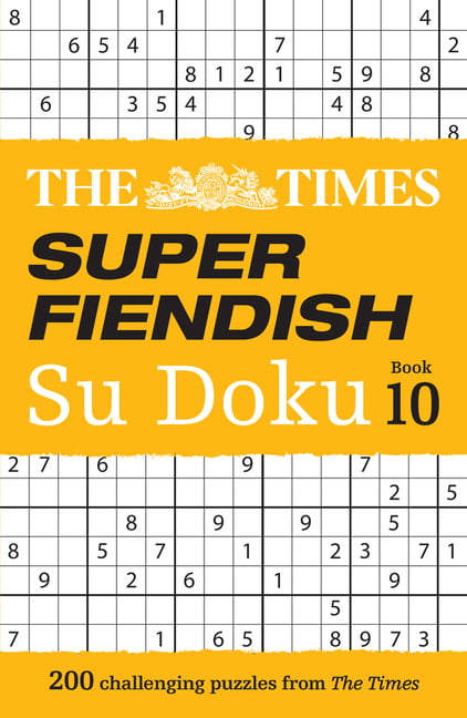 The Times Super Fiendish Su Doku Book 10 by The Times Mind G... - - Image 9