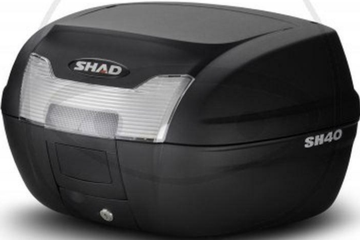 Trunk SHAD sh40 Black/Black for Moto Spare Parts Accessories Pieces Refills