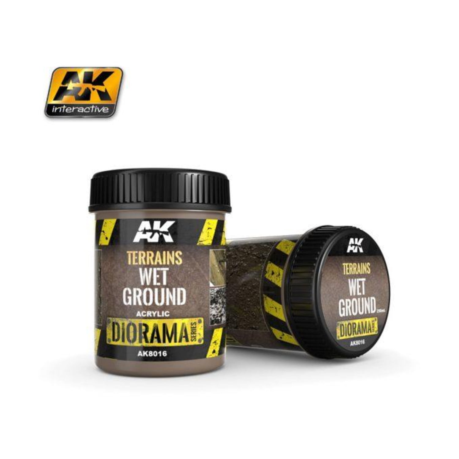 Terrains Wet Ground - 250Ml (Acrylic) - AK8016 - AK Interactive - Image 8