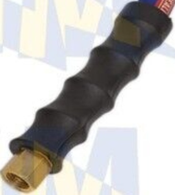 Sealey AH2R Air Leader Hose with Tailpiece & 1/4""BSP Union 600mm x 8mm