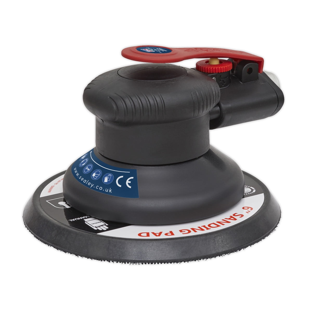 Sealey SA800 Premier Air Palm Orbital Sander 150mm