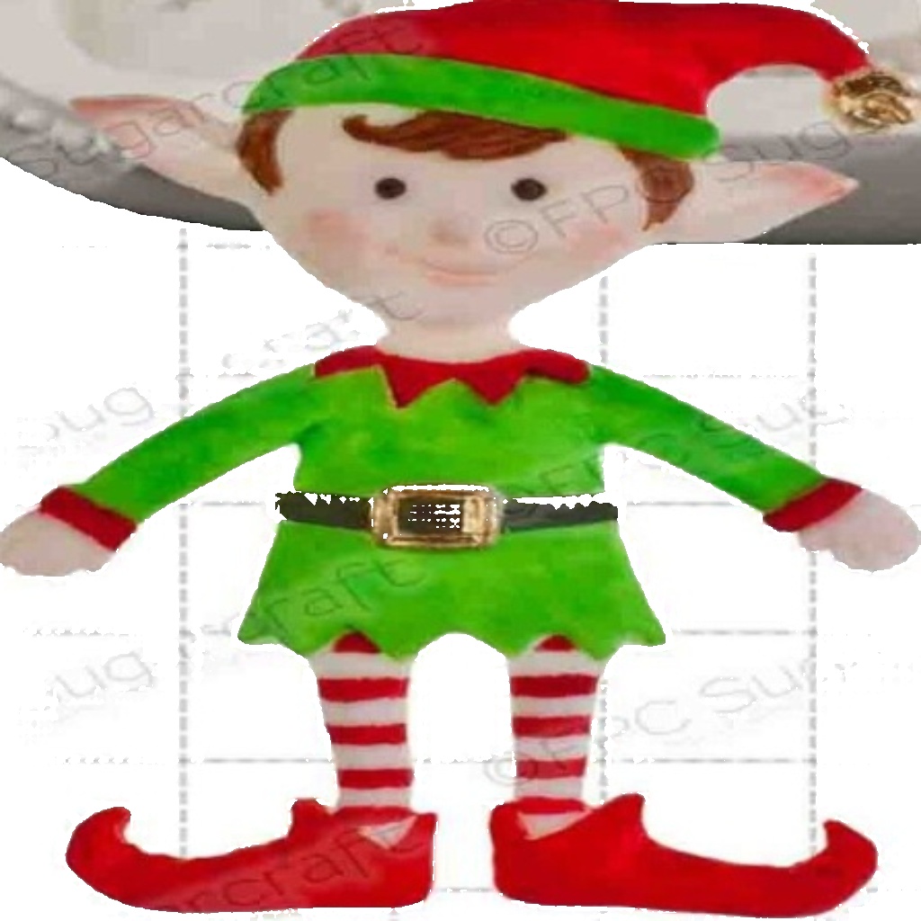 Silicone mould Xmas Elf | Food Use FPC Sugarcraft FREE UK shipping!