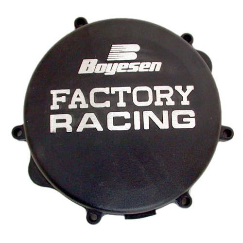 SUZUKI RM250 BOYESEN CLUTCH & IGNITION COVERS BLACK 1996-2008 SC-23B CC-22B