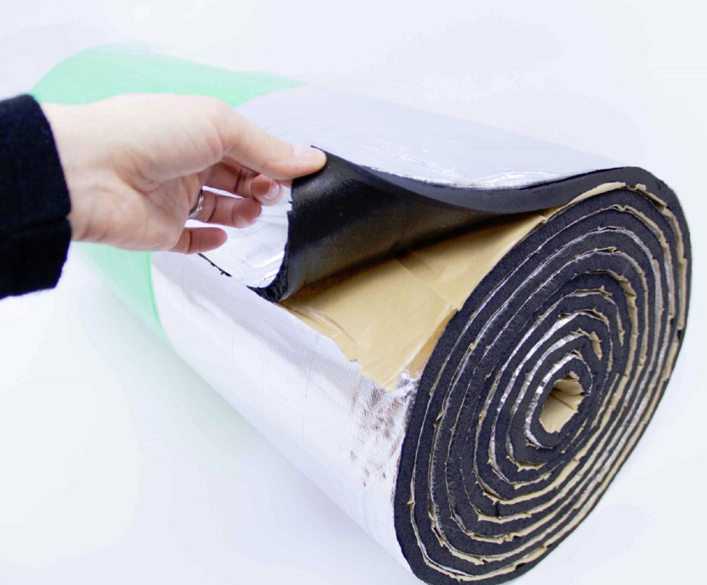 5m² 10mm Self Adhesive Foil Thermal Insulation Sound Deadening Van, GlassMAT™HTX
