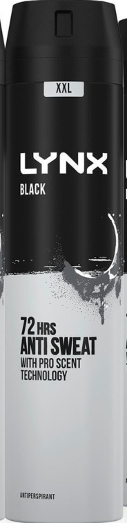 Lynx Black Anti-Perspirant Aerosol 250 ml - Image 2