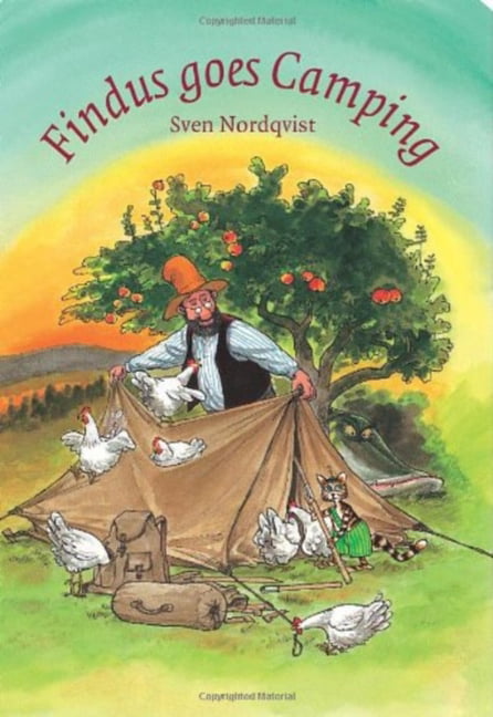 Findus Goes Camping by Sven Nordqvist (Hardback Book)