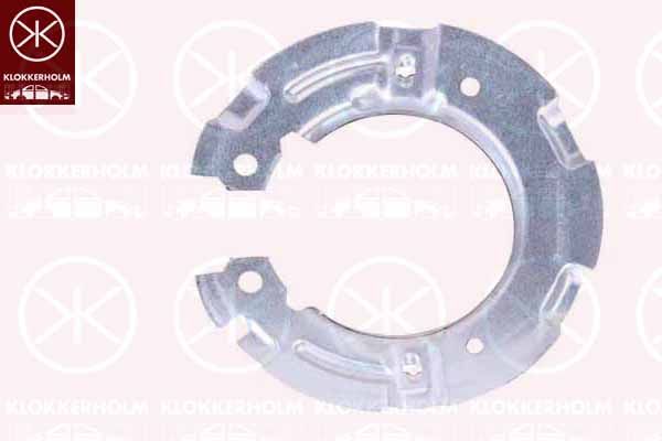 SPLASH GUARD BRAKE DISC 0085870 FOR BMW N46B20C/BD/CB 2.0L 4cyl 3 E90