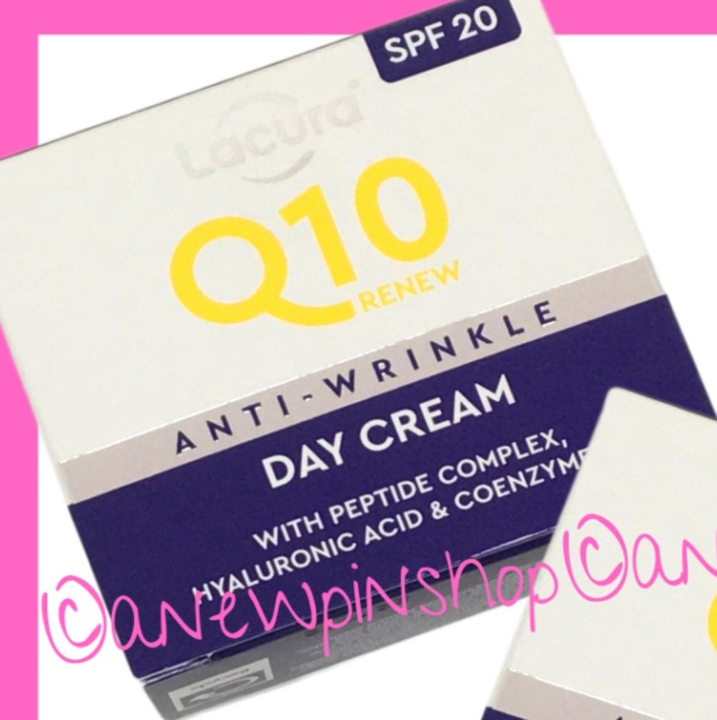 LACURA Q10 Face Cream Night Anti Ageing Anti Wrinkle Moisturiser Retinol x2 Aldi