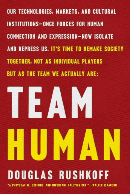 Team Human.by Rushkoff New Fast Free Shipping** - Image 2